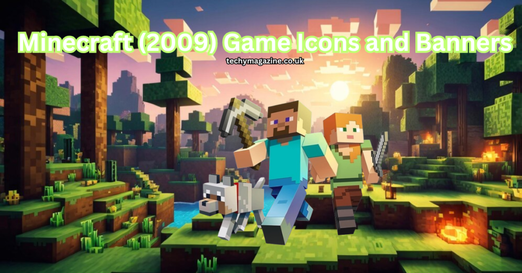 Exploring the World of Minecraft (2009) Game Icons and Banners
