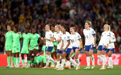 England women's national football team vs nigeria women's national football team timeline