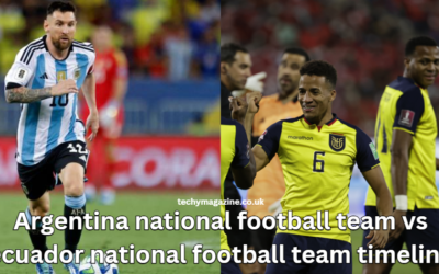 Argentina national football team vs ecuador national football team timeline
